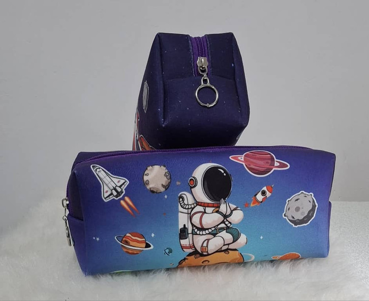 جامدادی مخملی طرح فضانورد