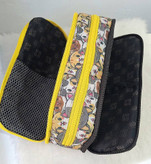 جامدادی بچه گانه مدل سه زیپ طرح گربه پاپیونی