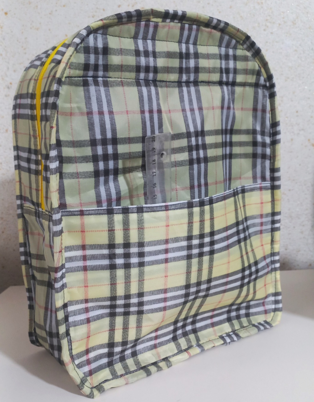 کوله پشتی مخمل پورشه طرح اتبوس